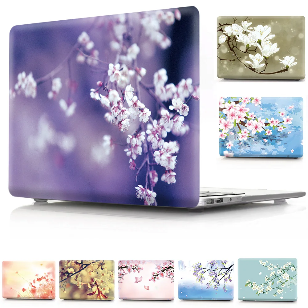 Цветочный принт ноутбука чехол для MacBook Air Pro retina возрастом 11 12 13 15 жесткий Apple Mac 6 3 4
