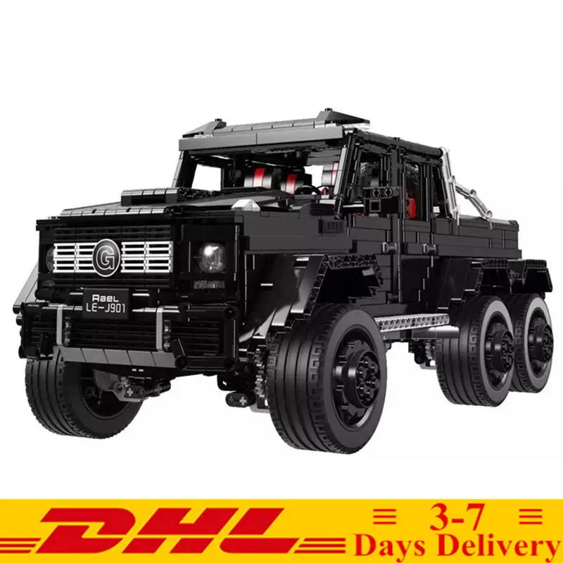 2020 Новый 1:8 конструктор Expert Technic SUV MOC G63 AMG 6 × автомобилей строительные блоки