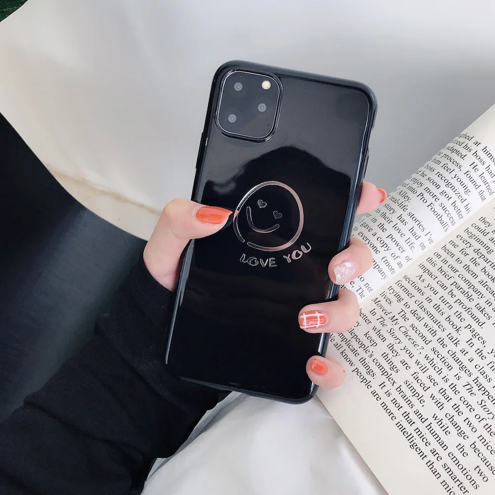 Brand NEW Candy Cute Love You Soft Case for iPhone X Xs XR XsMax 8Plus 8 7Plus 7 6 6s Plus 11Pro 11ProMax 11 Phone Cover | Мобильные