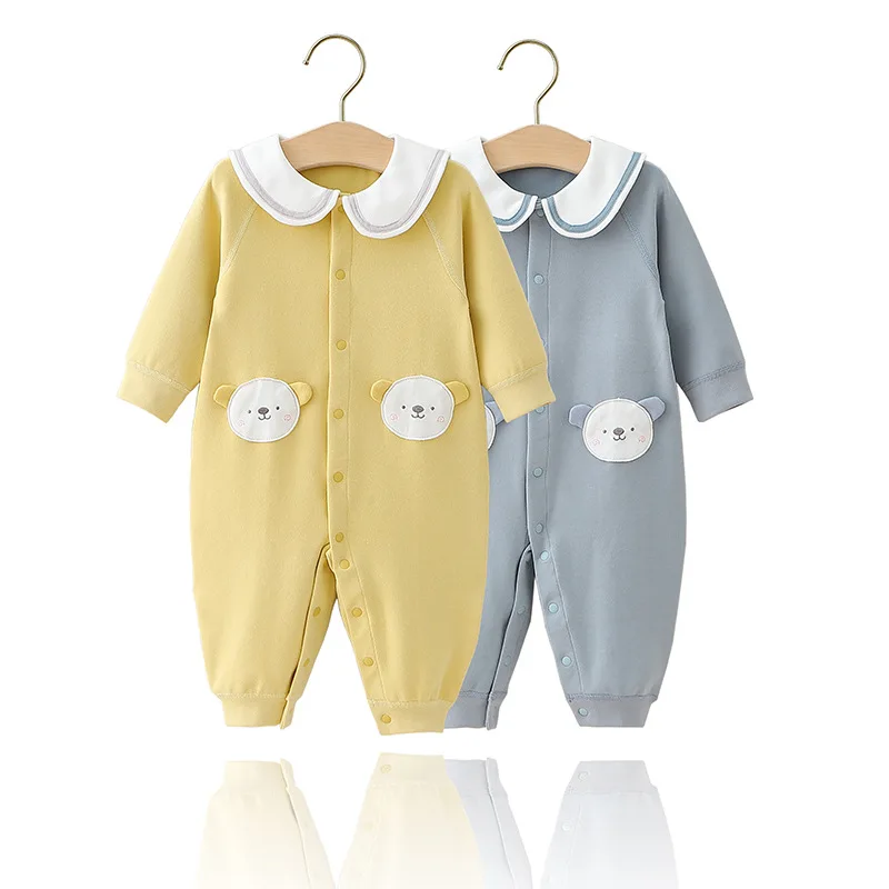 

New Autumn Winter Clothes Out of The Baby Animal Shape Jumpsuit Creative Velvet Cotton Warm Baby Jumpsuit