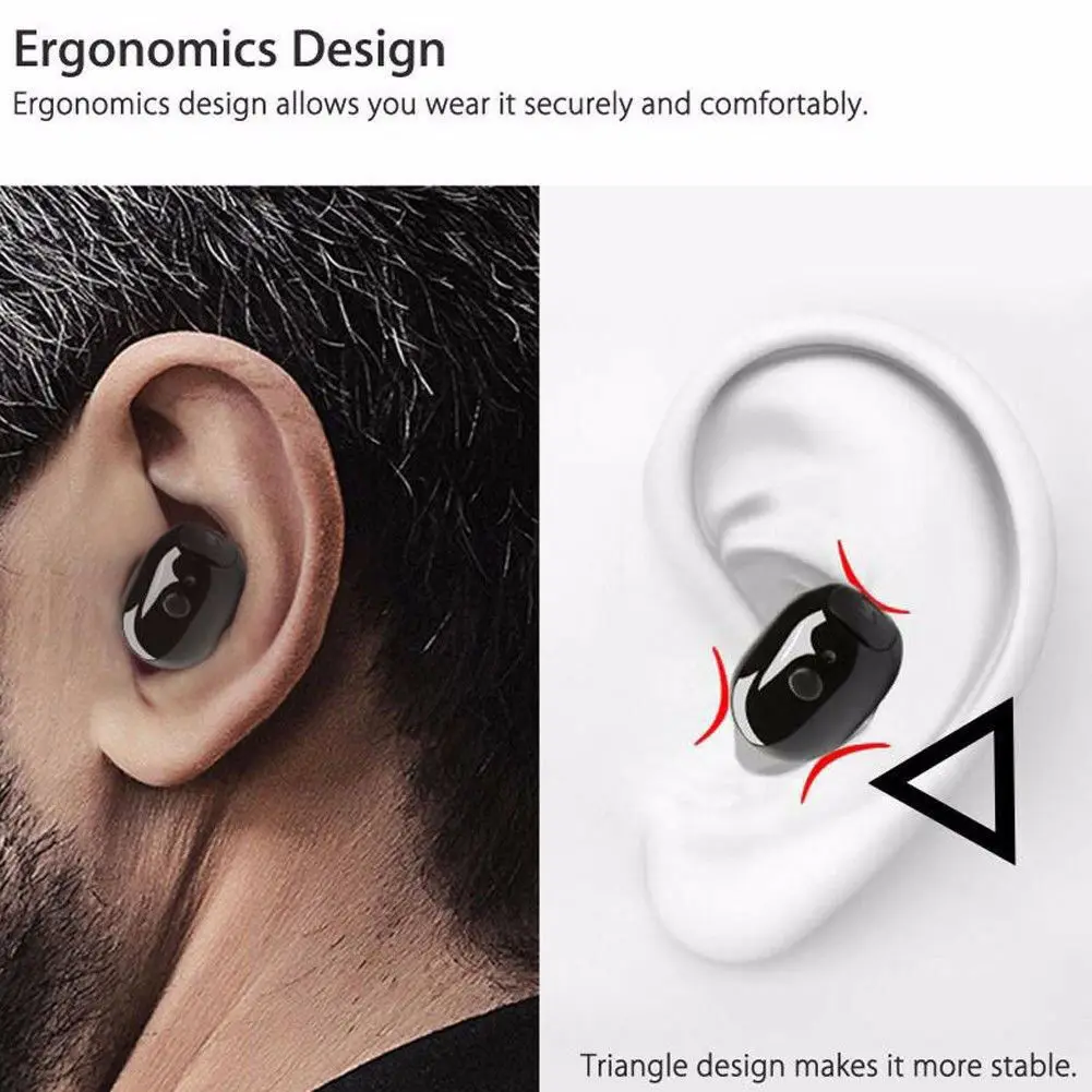 Черсветильник Bluetooth 4 1 Гарнитура Ture беспроводные мини наушники вкладыши|Запасные