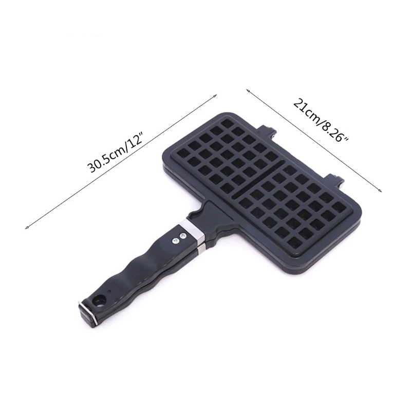 

Household DIY Rectangle Shape Waffle Mold Baking Pan Non-stick Cookies Making Tool Press Plate Pastry Maker Kitchen Cook