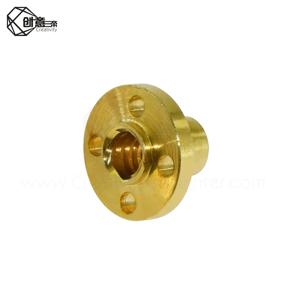 T8 4 мм трапециевидный винт для поддержки всех медных гаек Шаговая направляющая