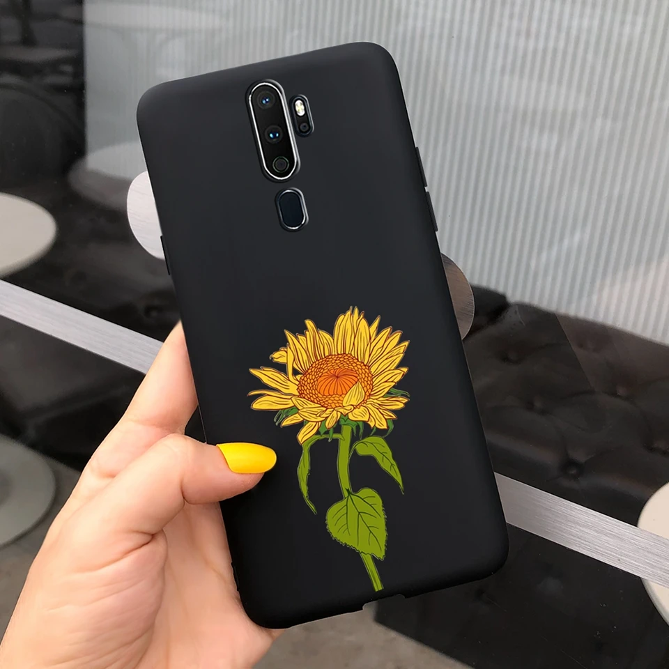 For Oppo A5 A9 2020 A11 A11X Case Cute Butterfly Flower Silicone Back Cover Coque For OPPOA9 OPPOA5 A11 X Bumper Shell Funda best case for android phone