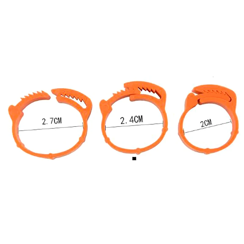 

100Pcs Chicken Foot Ring Adjustable Size Poultry Leg Digital Label Buckle Ring 6 Colors Plastic Chick Duck Goose Farm Equipment