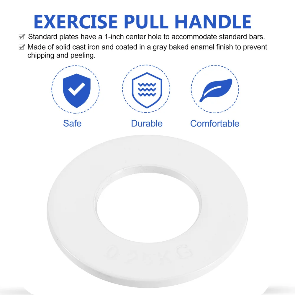 

Barbell Plate Large Single Hole Plate Hand Grip Plate Counterweight Plate