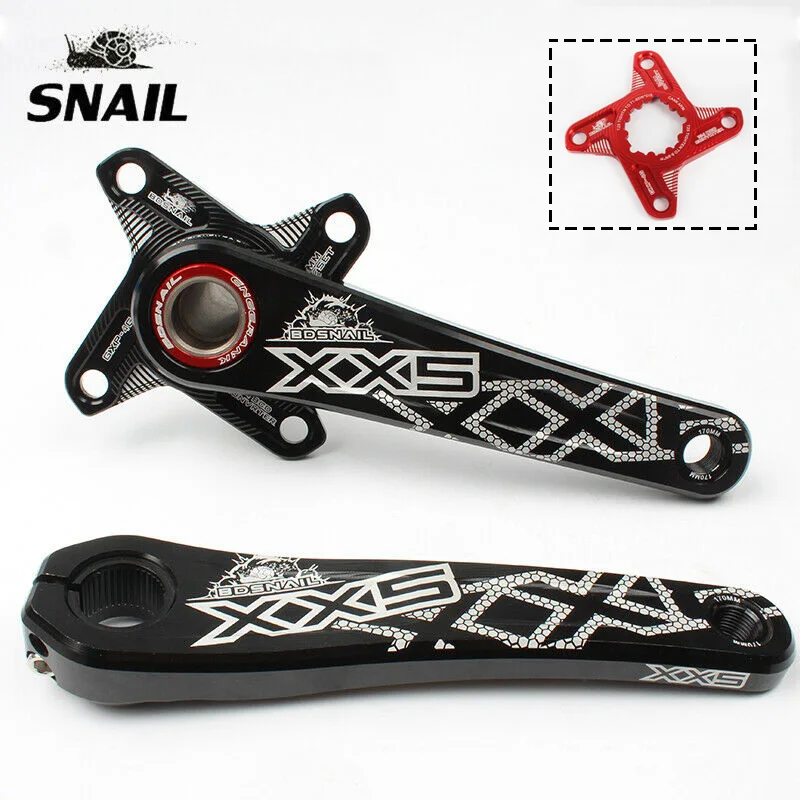 Адаптер SNAIL рукоятка MTB 4 Claw Spider Converter GXP 170 мм Кривошип из алюминиевого сплава для