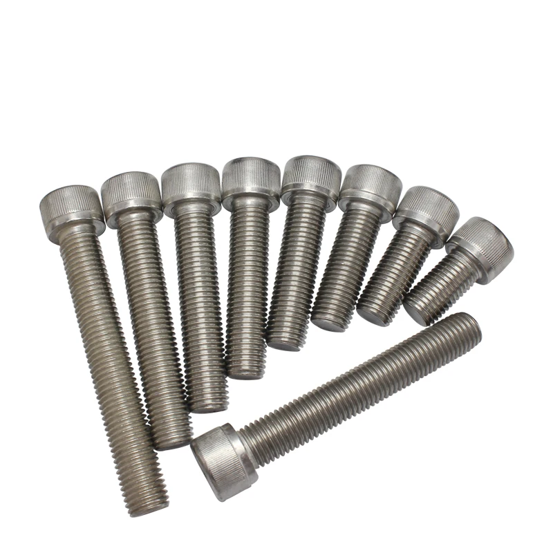 Шестигранный винт с шестигранной головкой M8 M10 M12 M14 M16 M20 нержавеющая сталь 912 Din