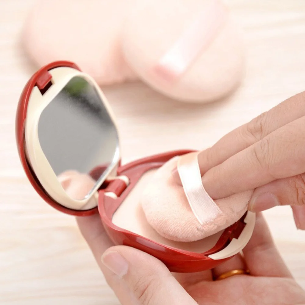 1 шт. Профессиональная круглая форма BB крем пудра спонж портативный Мягкий