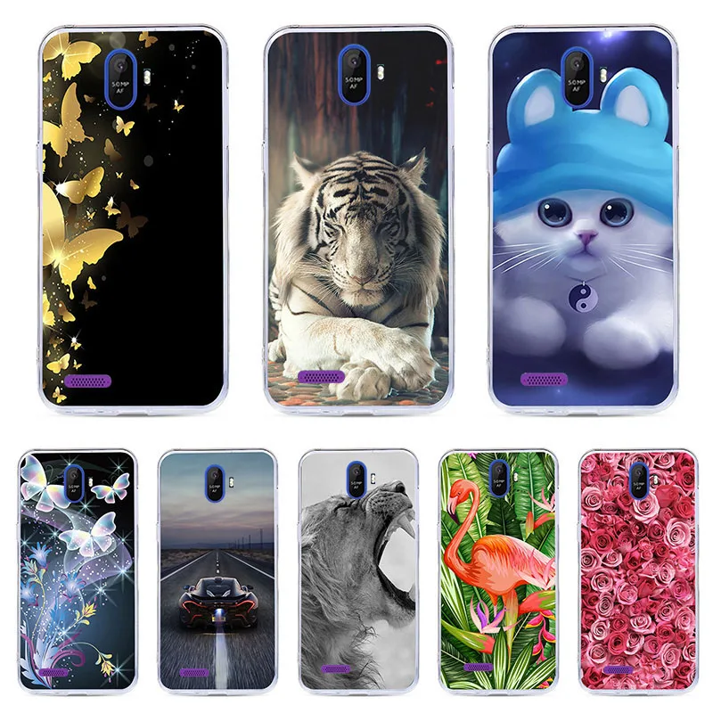 

Case For BQ 5016G Choice Silicon TPU Cover for BQ-5016G Choice Cat Animal Shell Bag Housing Phone Cases