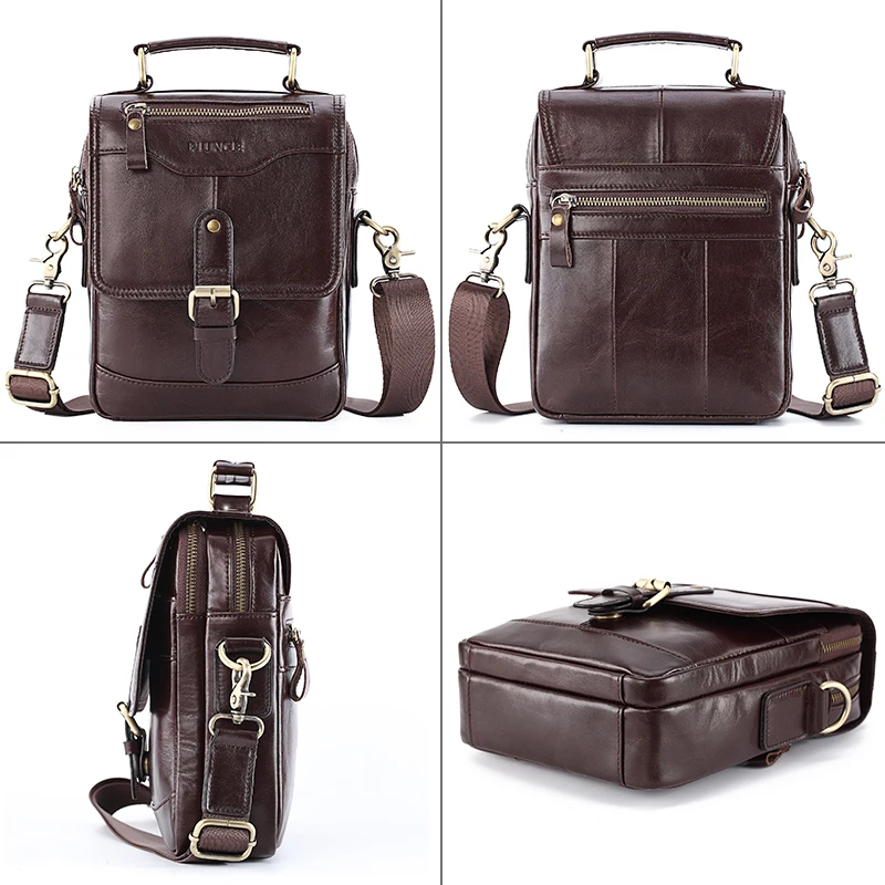 Сумка кросс-боди мужская из натуральной кожи повседневный мессенджер маленький