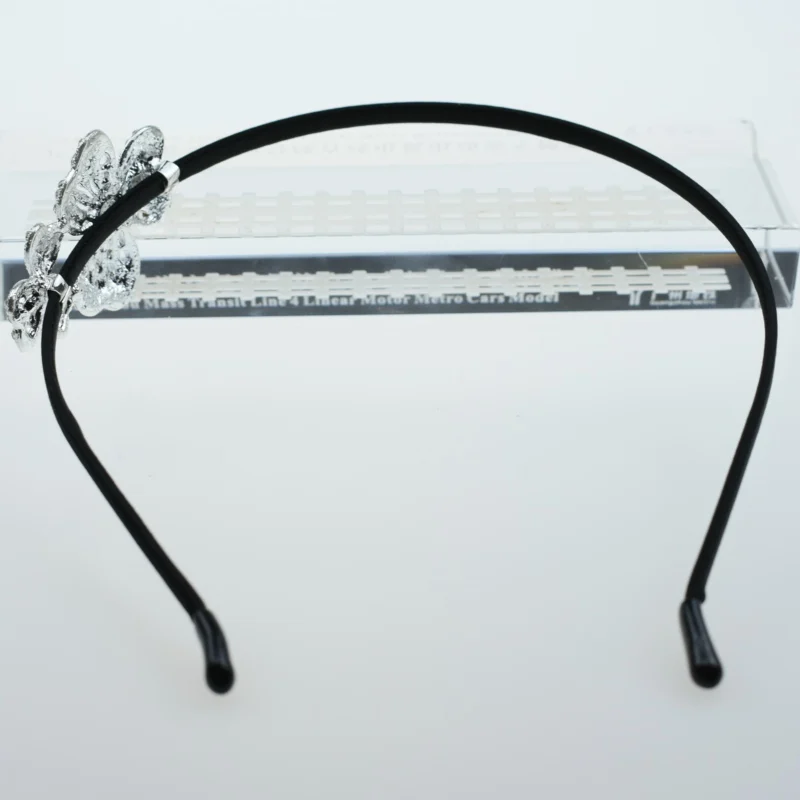 Корейские блестящие стразы повязка на голову сплав цветок оправа в стиле ретро