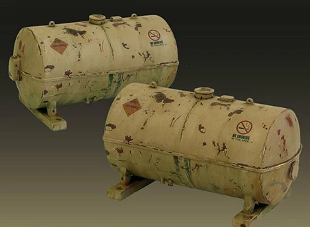 Новинка 1/35 аксессуары для сцены в разобранном виде диаметр 48 мм длина 105 фигурка