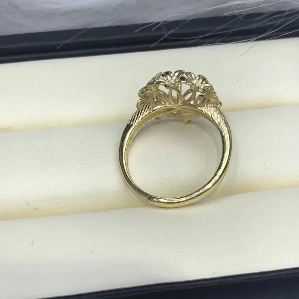 Высокое качество Шарм открытый Регулируемые Пустые Настройки кольца