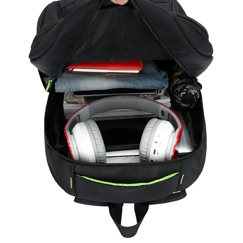 Водонепроницаемый нейлоновый рюкзак для ноутбука 17 дюймов мужские уличные