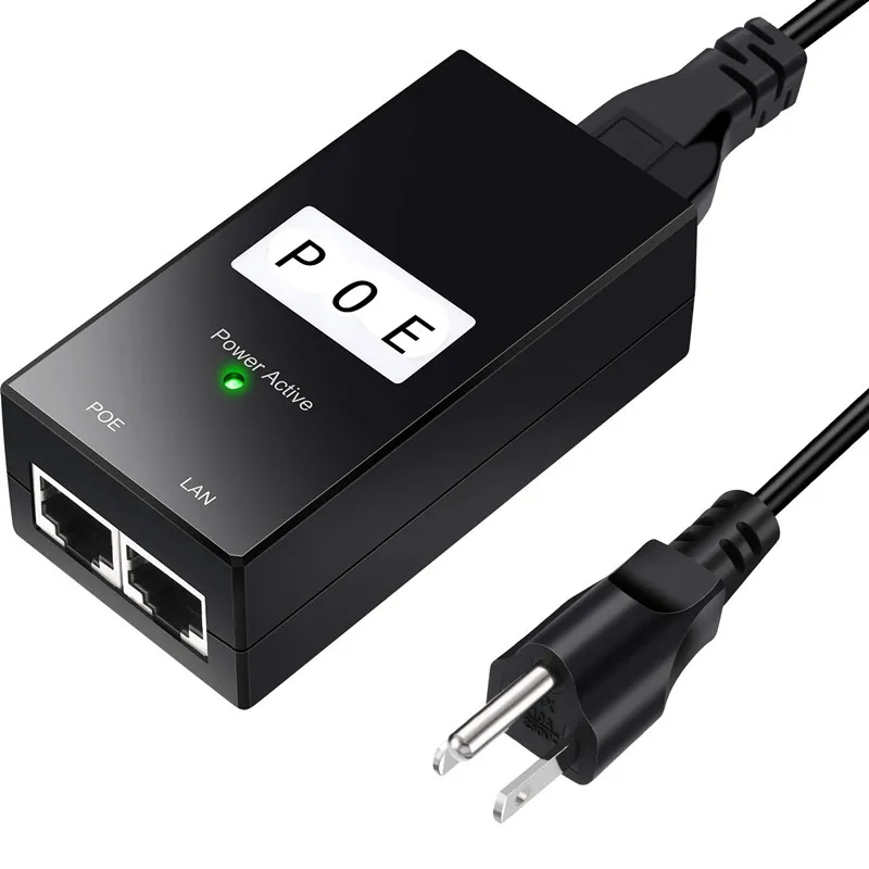 CCTV безопасности 48V0.5A адаптера POE Инжектор Ethernet Мощность для IP Камера PoE Питание