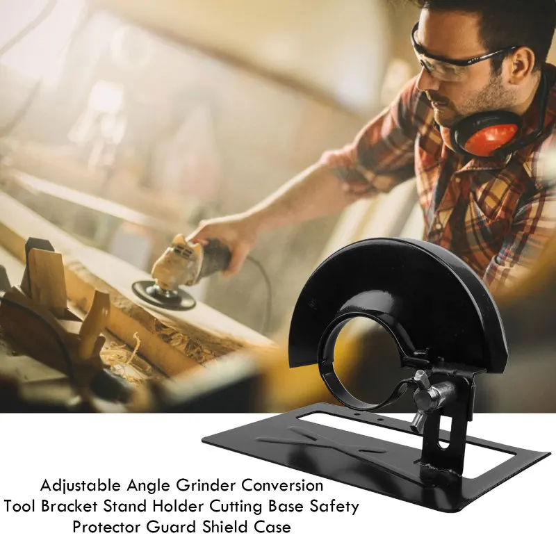 

Регулируемый угловая шлифовальная машина преобразования цанговый патрон Держатель режущая база Безопасность) класса-premium на Щит чехол инс...