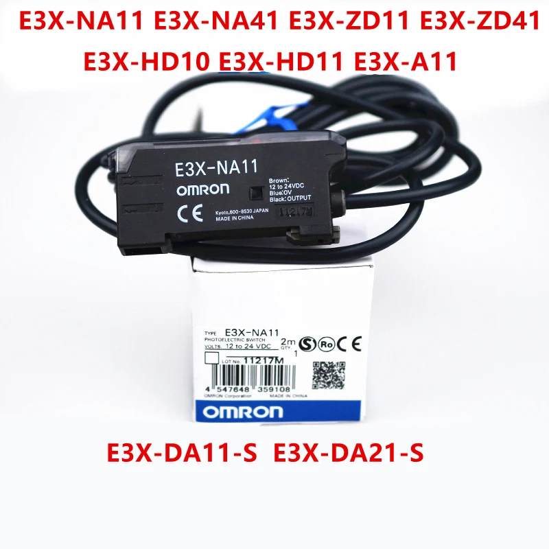 

100% New OMRON fiber amplifier E3X-NA11 / E3X-NA41 / E3X-ZD11 / E3X-ZD41 / E3X-HD10 / E3X-HD11 / E3X-A11 / E3X-DA11-S/E3X-DA21-S