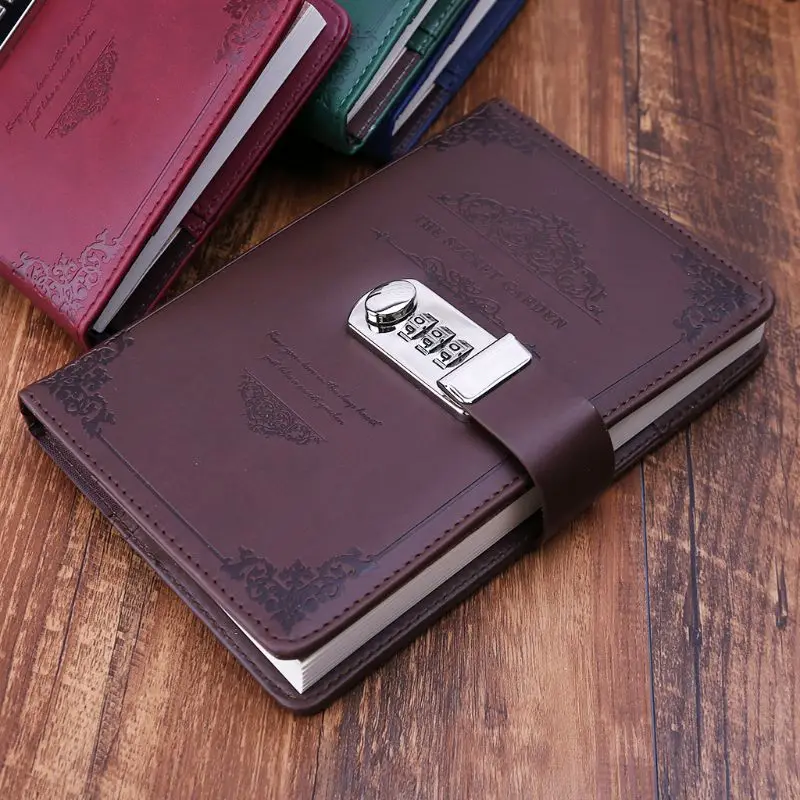 

Retro Vintage Journal Diary Notebook Leather Blank Hard Cover Sketchbook Paper Stationery Travel Gift P9YA