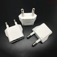 us usa to eu europe travel power plug adapter for usa converter white charger charging adapter converter adaptor