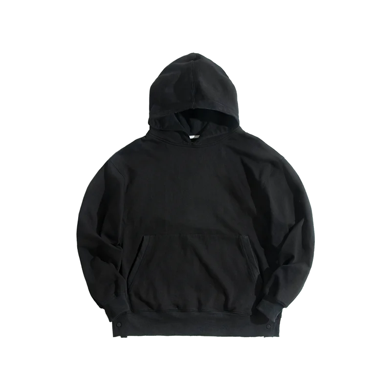 

Maden Casual Men's Hooded Sweatshirts Spring Autumn Solid Long Sleeve Cotton Sweatshirt Loose Oversize Coat