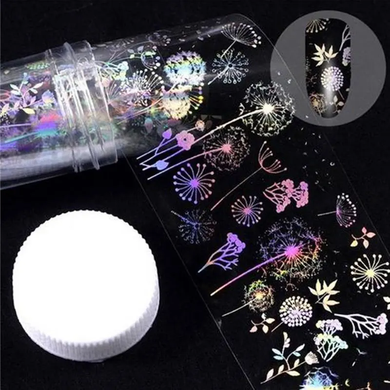 4*100 см/рулон голографические наклейки для ногтей|Стикеры и наклейки| |
