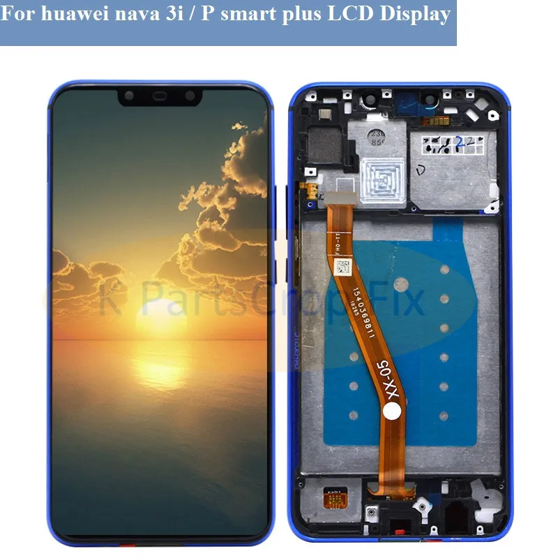 Новый оригинальный для Huawei P Smart + lcd Plus INE-LX1 L21 Nova 3i ЖК-дисплей кодирующий