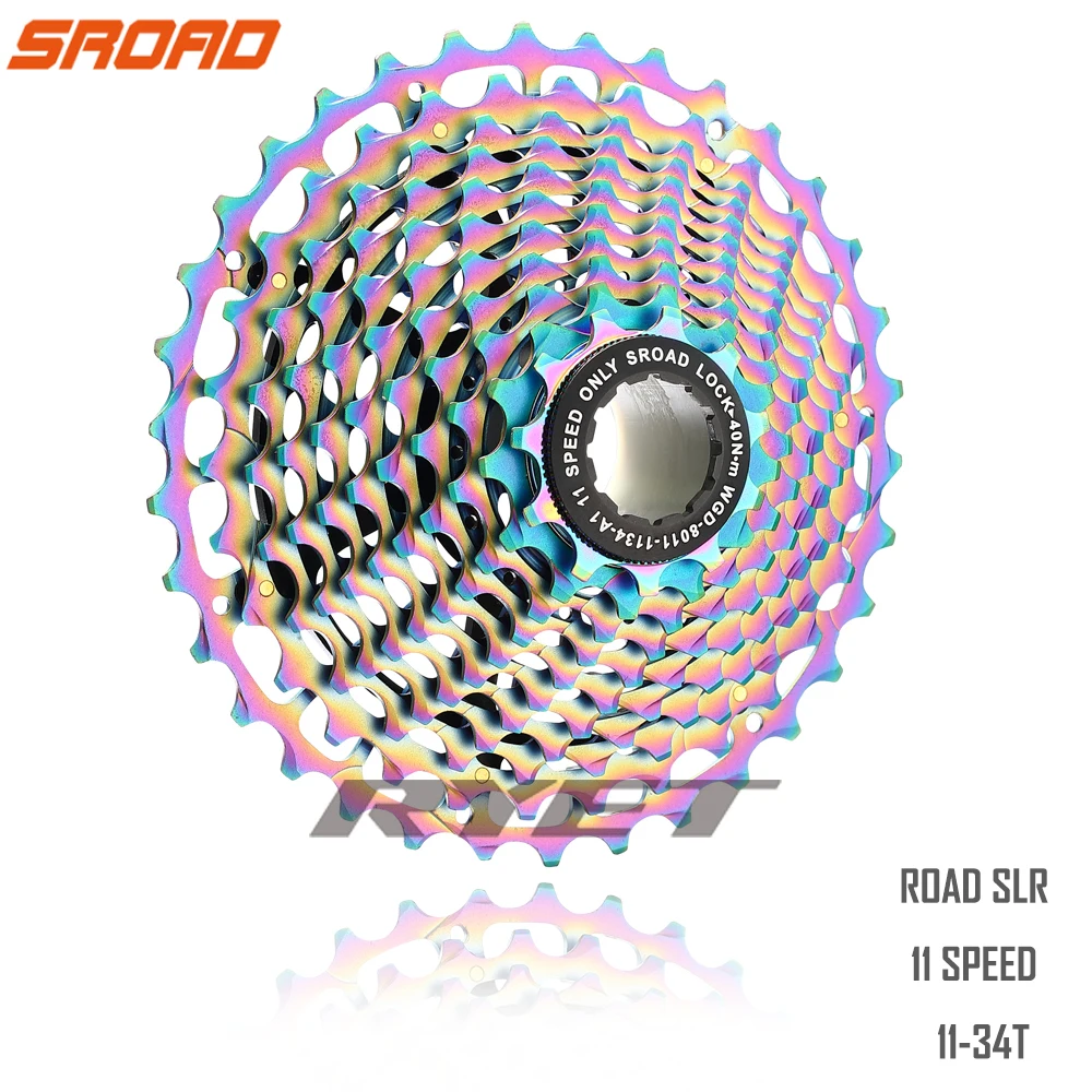 Сверхлегкая кассета SRoad SLR2 11 скоростей 25/28/32/34T велосипедное свободное колесо CNC K7