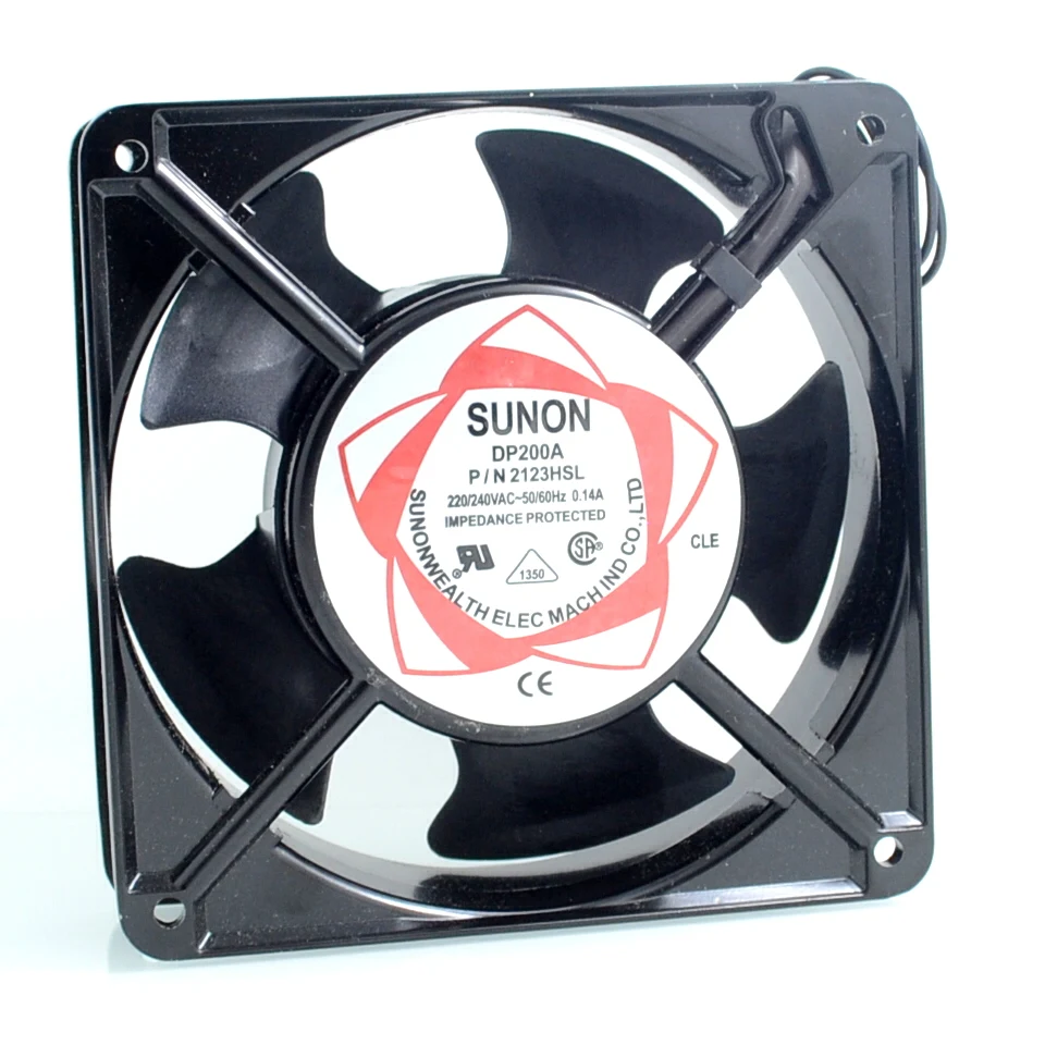 2123HSL Sunon DP200A P/N 2123HBL 2123HSL 2123XBL 2123XSL 12038 120*120*38 мм 12 см вентилятор охлаждения - Цвет лезвия: 2123HSL