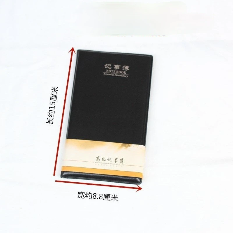 

New mini pocket notebook portable notebook small notebook small black memo notepad journal time management planner