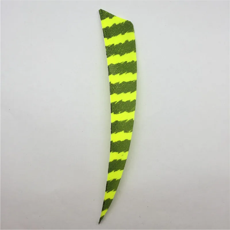 50 шт./лот 5 &quotЗащита полосатая оперение стрельба из лука охота и стрела реальная