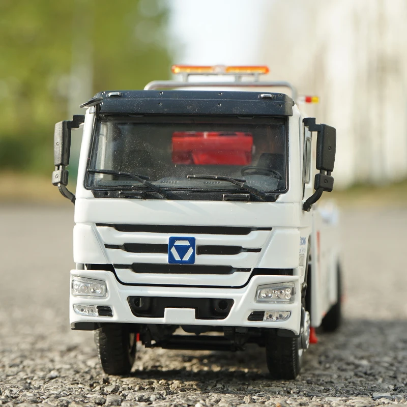 Спасательный кран-эвакуатор 1:35 модель грузовика коллекция сувенирных украшений