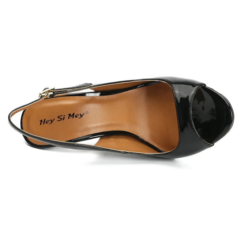 

Sandals Women 13cm High Heels Sandalia Feminina Ladies Sandals Summer Shoes Woman chaussures femme For Women Big Size 38-48