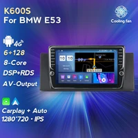 carplay auto android 11 6g128g 8core dsp rds for bmw x5 e53 e39 car audio navigation multimedia radio tape recorder head unit