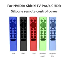 Anti-Slip Remote Cases Rubber Dust Covers Silicone Protective Case Remote Control Covers For NVIDIA Shield TV Pro/4K HDR