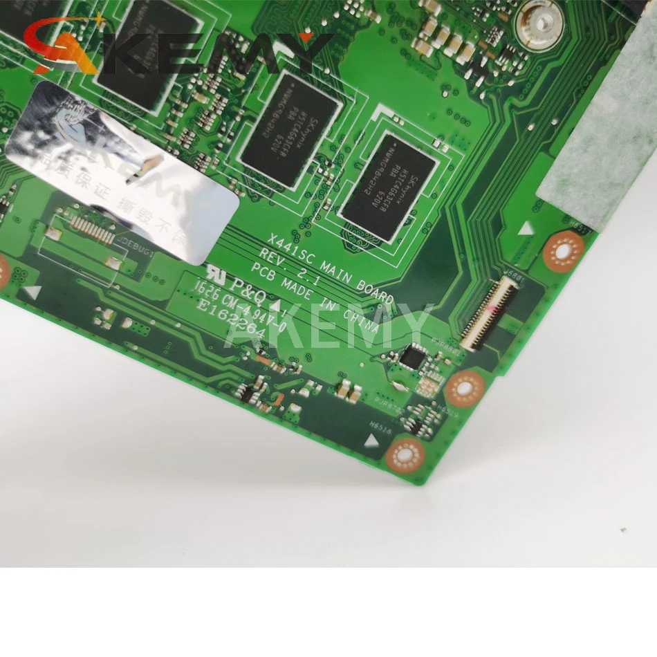

X441SC mainboard For Asus X441SC X441SA X441S laptop motherboard N3710 4GB RAM GT810M tested 100% work original