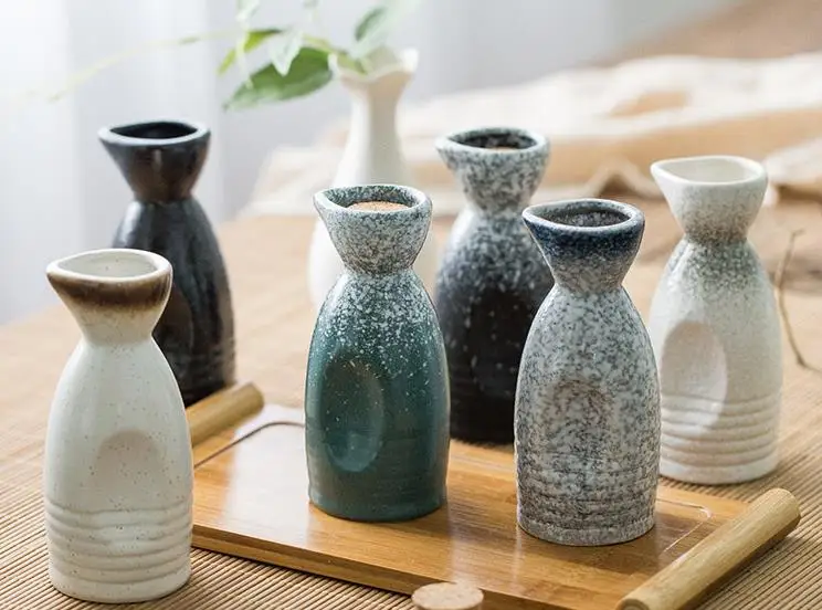 Керамические чашки керамические Sake Hip ликер чашка для воды и чая бутылка для питья Ресторан посуда