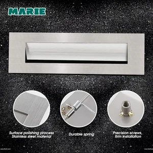 house mail box letter plate for outdoor house hotel door address plaque mailbox