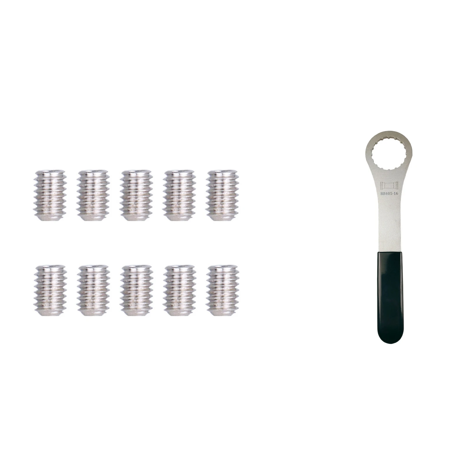 

10 шт. шпильки для педали велосипеда стальные болты без лыж шпилька гвоздь с велосипедным нижним кронштейном гаечный ключ инструмент для рем...