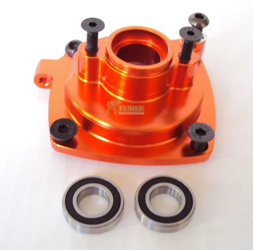 Heavy Duty Aluminum Enclosed Style Clutch Brace/Clutch Bell Mount Fit for 1/5 HPI ROVAN ROFUN KM BAJA 5B 5T 5SC