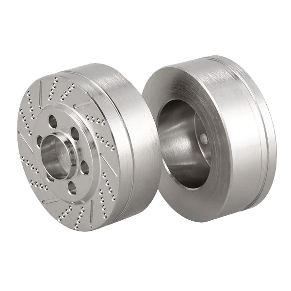 

4Pcs Wheels with a Counterweight of 2.2 Inches for TRX-4 SCX10 1/10 RC Tracked Wheel Rims