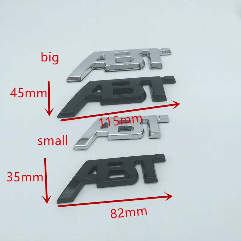 1 шт. металлические 3d-наклейки ABT с логотипом | Автомобили и мотоциклы