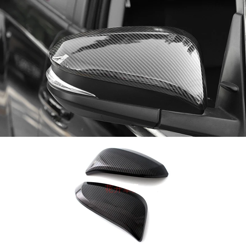 

ABS Chrome Car Side Door rearview mirror Cover Trim Sticker Car styling For Toyota 4Runner 2014 2015 2016 2017 Accessories 2PCS