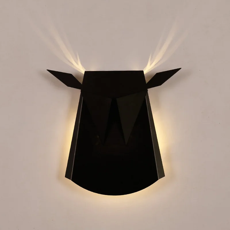 Светодиодное настенное бра в скандинавском стиле современный зеркальный