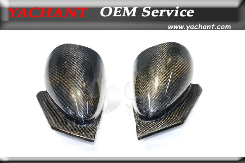 Автомобильные аксессуары для стайлинга боковые колпачки зеркал из углеродного