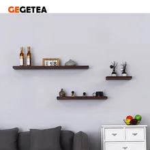 The Factory Directly Supplies The Living Room Bedroom Wall Hanging One-word Board Bracket Shelf Study Room Book Shelf Wooden