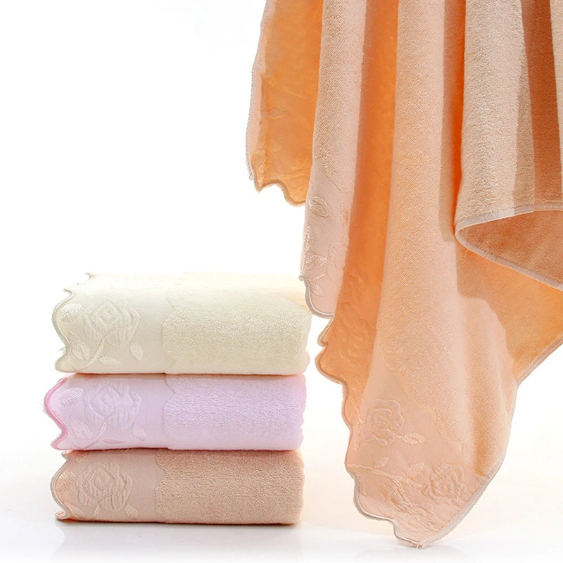 

70x140 см роскошное женское Хлопковое полотенце для душа с рисунком роз s домашнее банное полотенце подарок на день матери