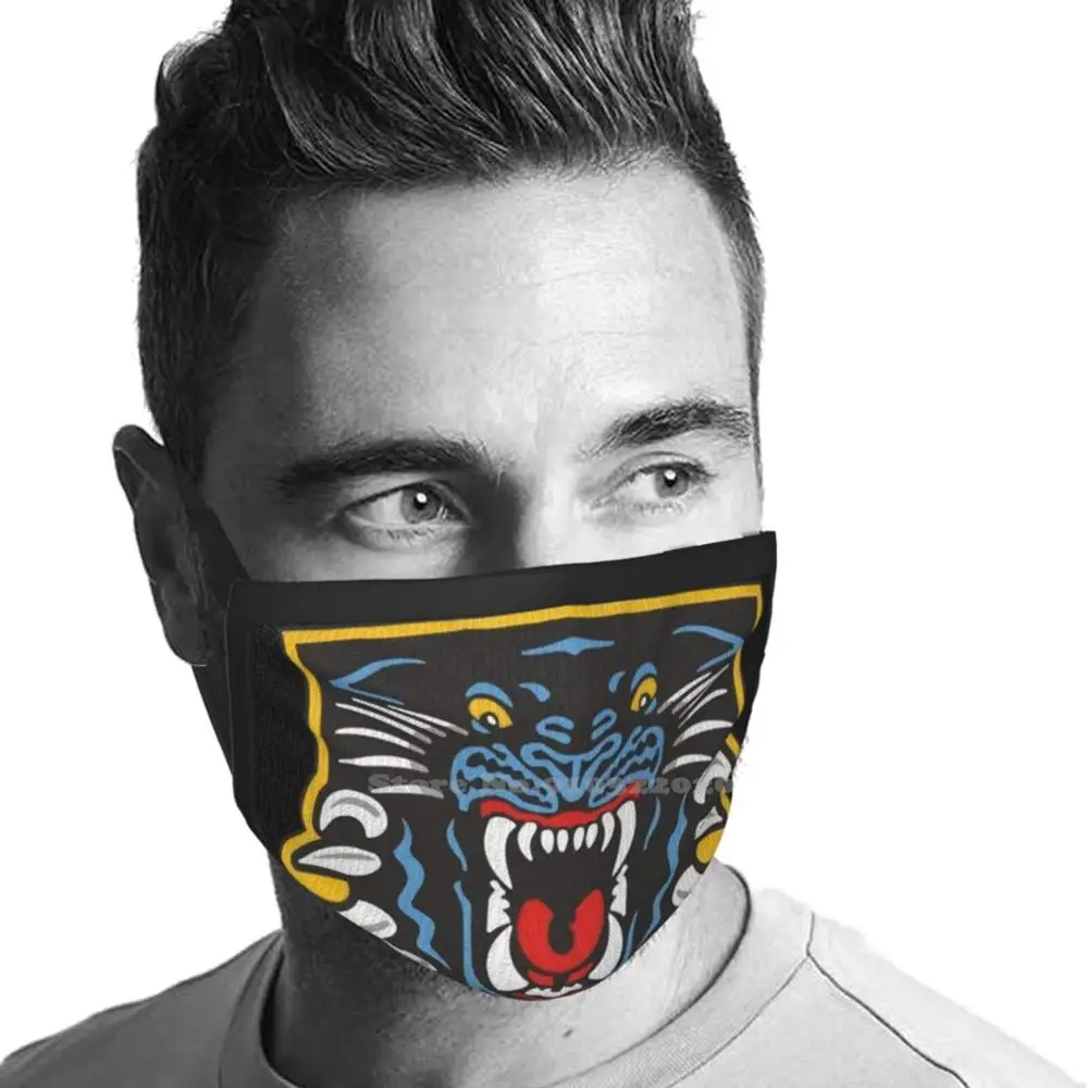 Мужская и Женская Зимняя Вязаная Шапка-бини с наклейками | Аксессуары для одежды