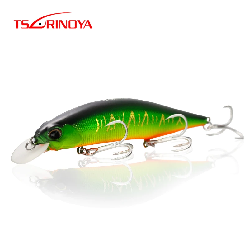 TSURINOYA DW51 гольян 12 см 19 5 г жесткая рыболовная приманка топвотер длинное