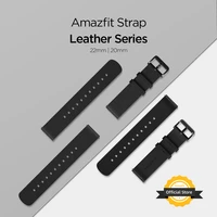 amazfit leather strap 20mm22mm original accessories for smartwatch